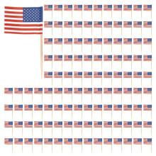800 American Flag Toothpicks Party Cupcake Decoration Sandwich Food Picks