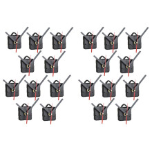 20pcs DIY Clock Movement Mechanism Silent Quartz Wall DIY Clock Hands Kit Repair Replacement Tool Parts