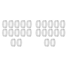 24 Peças 7cm Circular Tart Rings Perfuração Aço Inoxidável Frutas Torta Quiches Bolo Mousse Molde Cozinha Assando Molde Ferramenta