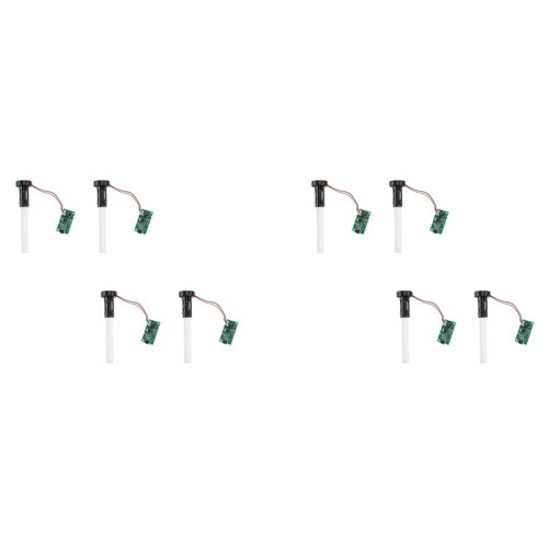 8Pcs USB  Humidifier Mist Driver Circuit Board Fogger Atomization Film Atomizer Sheet DIY Kits
