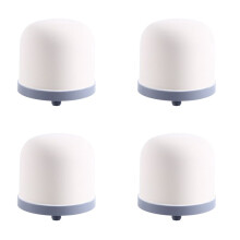 4Pcs Ceramic Filter Magnetized Mineral Water Purifier Water Filter Ceramic Hemisphere Water Filters for Household