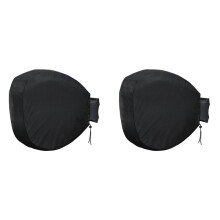 2X 420D Painted Garden Wall Mount Retractable Hose Reel Cover Waterproof Sun Protection Hose Reel Cover
