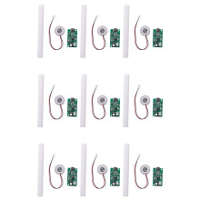 9Pcs Mist Maker Atomization Plate with 5V USB Humidifier Module Integrated Circuit Board Driver with Timing