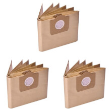 30 Pack 6.959-130.0 Paper Filter Dust Bag A 2201/2204/2504 for WD3 WD3P Wet & Dry Vacuum Cleaner Replacement