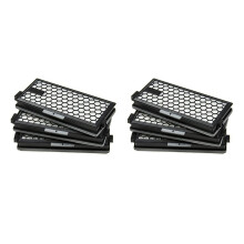6x Active Carbon Filter Vervanging voor  AirClean C1,C2,C3,S4,S5,S6,S8,S4000,S5000,S6000,S8000 Serie Stofzuiger