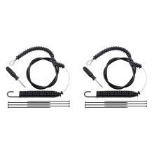 2X 946-05124A 746-05124A Deck-Einschaltkabel Passend für Craftsman, MTD, Yard Machines, Troy-Bilt, Husky, Murray Lawn Mowers Traktor