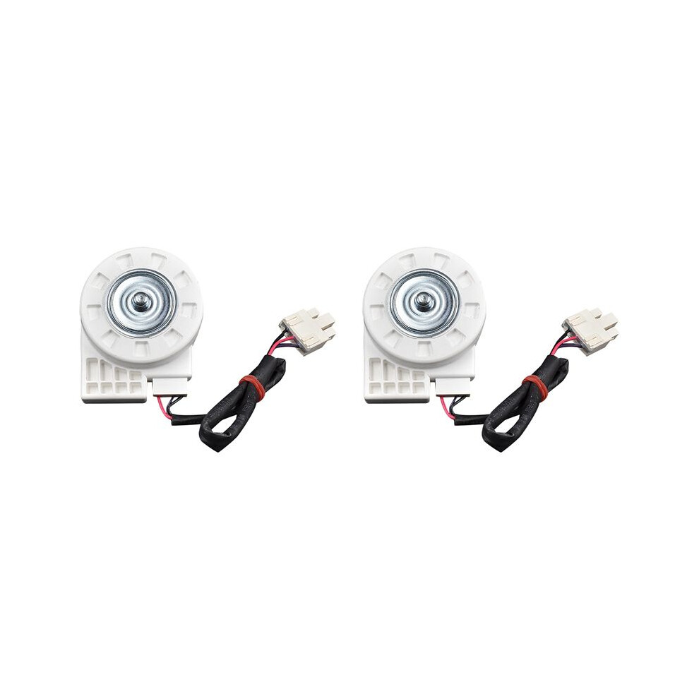 2X Motor Fan Refrigerator 50240401000K Dc12v 4.5W Cooling Motor Fan 6031540477209