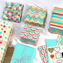 Wrapping Paper Sheets,for Christmas Birthday Party Wrapping Paper Set 18Pcs Gift Wrap Papers,Present Gift Wrapping Paper