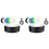 2X Rotating Display Stand, 360 Degree Automatic Mute Spin Turntable for Photography Display,Figures Collections Display 1