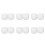 120PCS Replacement Disposable Mop Cloths for  Deebot Ozmo 950 920 905 Rags Robotic Vacuum Cleaner 2