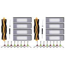 2X Vervangingsaccessoires Hoofdborstelfilter voor Deebot Ozmo 920, 950, T8, N8, T9-Serie Robotstofzuigers