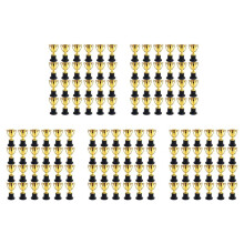 120 Pack Trophy for Kids Awards,Plastic Gold Award Trophy Cups,for Party Favors,Rewards,Sports,Competitions
