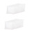 30 PeçAs Sublimação Blanks Fronhas 16X16 Polegadas Capas de Almofada Brancas Capas de Almofadas Transferência de Calor DIY Imagem Personalizada 1