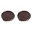 2X Bambu Rund Tebricka, Tekaka, Tebricka, TeceremonitillbehöR, Tebricka, Recensionstebricka 2