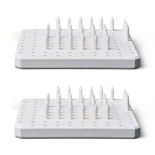 2X Almohadilla Refractaria CeráMica Soporte Herramienta para Horno Clavos Material Resistente Altas Temperaturas Herramientas para Alfarería
