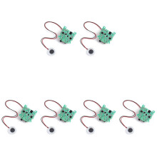 Lot de 6 Atomiseurs à Ultrasons 20 mm 113 KHz Brumisateur Humidificateur Bricolage avec PCB 3,7-12 V