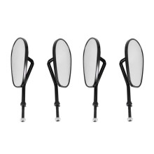 2X Svart Matt Motorcykel Sidospeglar för Davidson Xl 883 1200 Touring