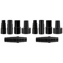 10X Hose Adapter Universal - Vacuum Cleaner Adapter Rubber, Vacuum Cleaner Adapter - Hose Reducer