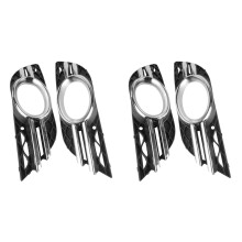 4x Ensemble de Couverture de Garniture Chromée de Gril Antibrouillard Avant de Voiture pour - W211 07-09