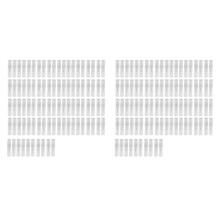 Transparent 2 ML Spray Plastic Bottle Spray Perfume Empty Sample Bottle Suitable for Travel Party 180Pcs