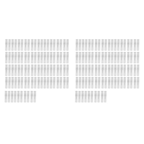 Transparent 2 ML Spray Plastic Bottle Spray Perfume Empty Sample Bottle Suitable for Travel Party 180Pcs