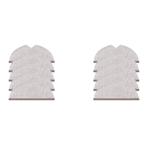 10 Pcs Mops Accessories Full Coverage for   S5 MAX S50 S55  S6 S6 MAXV Vacuum Cleaner Mops