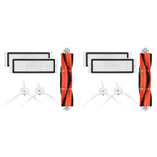 2 Set Main Brush Filters Side Brushes Accessories for MI Robot S5 S6 Vacuum Home Applicance Part