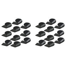 Topf Deckel Halter, 10 Paar Topf- und Pfannen Organisator für Kabinett, Verstellbarer Deckel Halter, Kabinen Tür Organisator Topf Halter