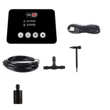 Controlador de Irrigação de Jardim Inteligente WiFi 30 Vasos Sistema de Irrigação Por Gotejamento Automático Controle Remoto de Aplicativo de