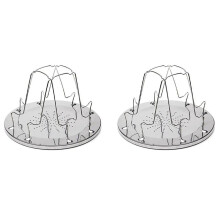 2X 4 Tranches Camping Grils A Pain Cuisiniere A Gaz Cuisiniere Barbecue Camping