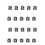 20Pcs DIY Silent Clock Movement Spindle Hands Quartz Movement Wall Clock Mechanism Repair Tools Part Clock Kit 2