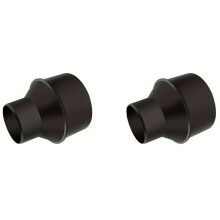 2X 70136 4Inch Hose to 2-1/2 Inch Hose Cone Reducer, Dust Collection Fittings for Dust Collection Hose