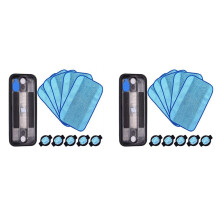 2Ensemble Kit de Pièces de Rechange Tampon de Réservoir pour Braava 320 380 Menthe 4200 5200 Pièces D'Aspirateur Robot de Nettoyage