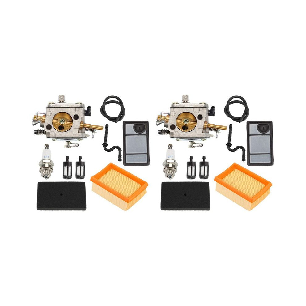 2X Ts400 Carburetor Carb For Air Filter Kit Fit For Ts400 Ts 400 Cut-Off Saw Replace 4223 120 Tillotson Hs-274E 6032923129654