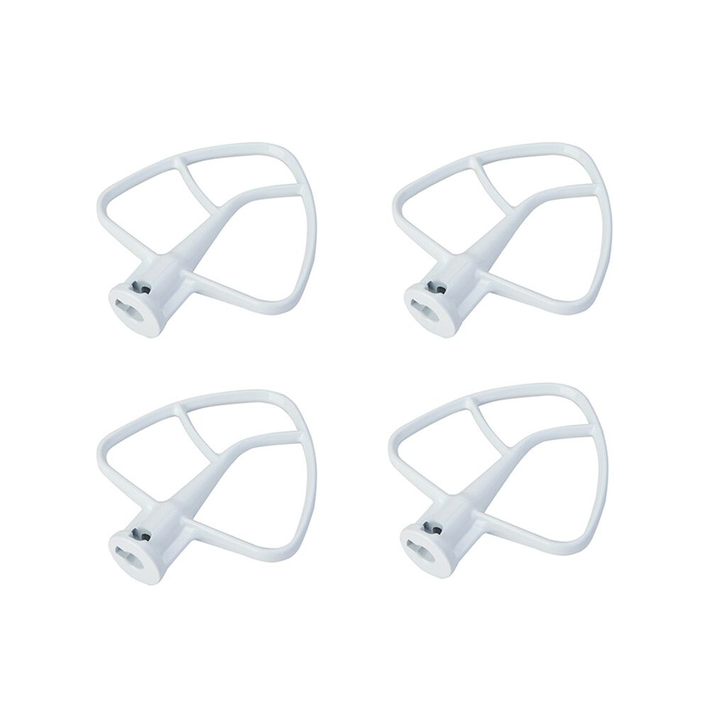 4X For Ka Mixing Flat Beater K45b Mixer Flat Beater Attachment For 4.5-5 Quart Tilt- Stand Mixers Cream 6032827828417