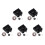 5X Pendulum Clock Movement Music Box Silent Sweep Quartz Mechanism Wall Clock Replacement Part 1