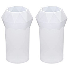 2X Stampo nel Resina un Cono Stampo nel Silicone un Forma di Diamante per  nel Resina Stampo nel Silicone un Piramide un Cono per Colata di