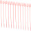 150Stk Plastik Blumenstecker Kartenhalter Für Pink 2