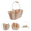 Seau Bois Sauna Naturel, Rangement Douche, Caddie Compact 7