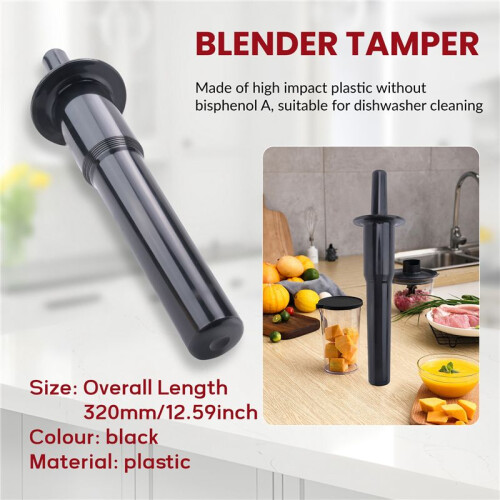 Tamper Tool Blender Replacement Parts Compatible Classic Tamper Plunger for  64-Ounce Accessories Accelerator 1