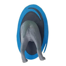 Décoration de Cadre de Porte pour Chat sur la Porte Ornement Décoratif pour Porte pour les Amoureux des Chats Saint Valentin Sculpture Murale 3D B