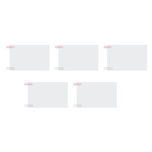 5 Stück M3 Premium Displayschutzfolie 8,66 x 4,92 Zoll Transparent