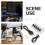 White 4 Channel Mixer Portable Audio Mixer for Home Studio Use 7