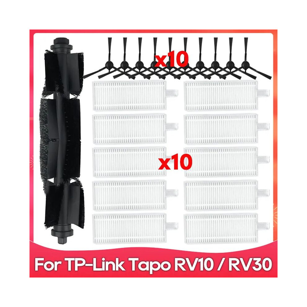 For Tapo Rv30 / Rv30 / Rv10 / Rv10 / Homerun 2000 / 3000 Main Side Brush Filter Part Accessory 6033823910311