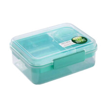 Bärbar Fräsch Förvaringslåda, Matlåda i Fack, Lunchlåda i Mikrovågsugn, Fruktsalladslåda, Bärbar Picknicklåda Utomhus