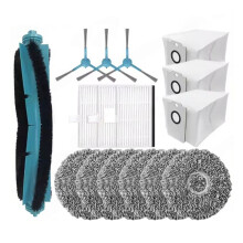 Für Cecotec für Conga 9590/9990/10090 AI Spin Revolution Ultra Power Home Ersatzteile Bürste Hepa-Filter Wischtuch Staubbeutel