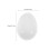 20Pcs Realistic White Plastic Parrot Fake Eggs for Breeding Control 2