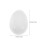 20Pcs Realistic White Plastic Parrot Fake Eggs for Breeding Control 3
