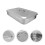 Professional Stainless Steel Nail Art Tools Sterilizer Tray Silver 11