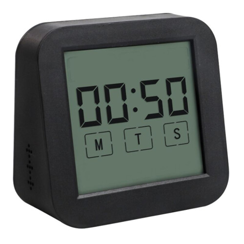 Dual-Screen LCD Digital Display Touching Screen Hygrothermograph Indoor Humidity Temperature Meter Table Clock